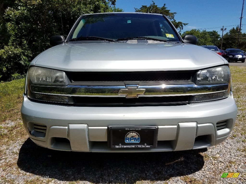 2007 TrailBlazer LS 4x4 - Silverstone Metallic / Light Gray photo #2