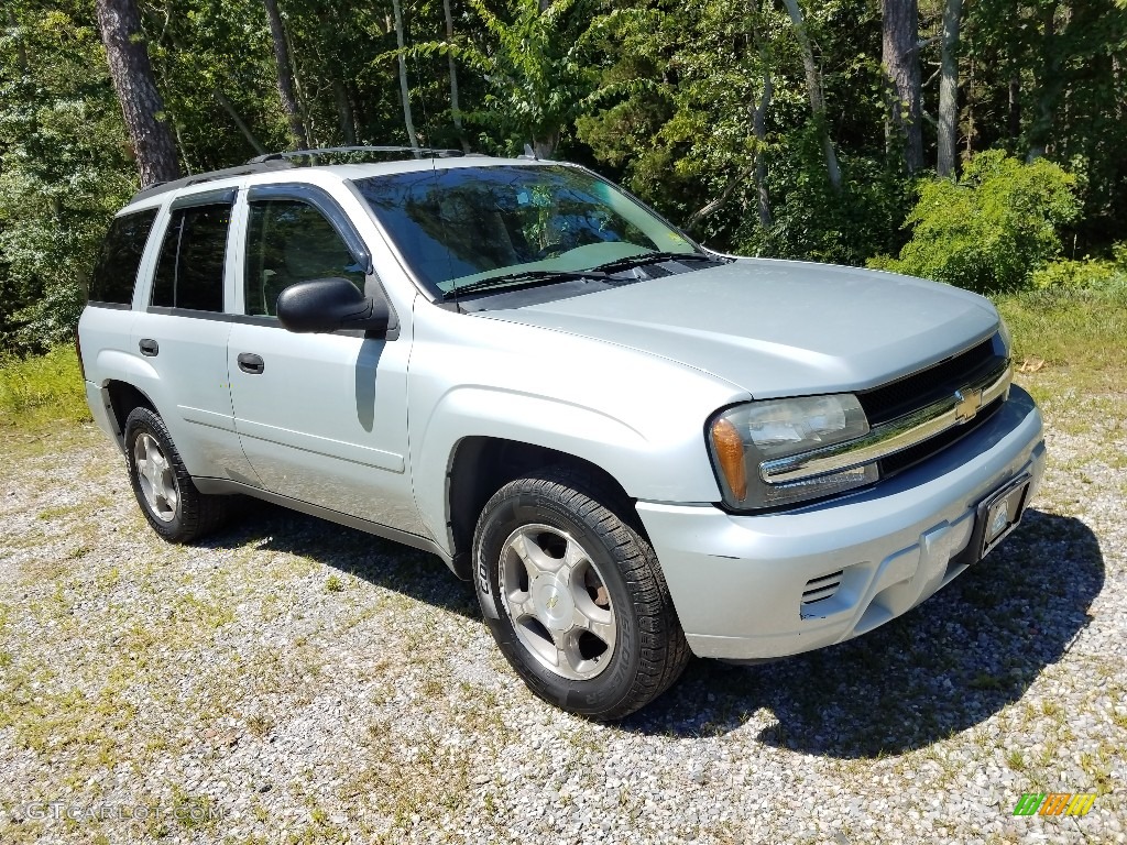 2007 TrailBlazer LS 4x4 - Silverstone Metallic / Light Gray photo #3