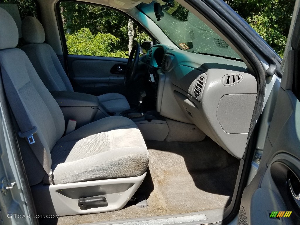 2007 TrailBlazer LS 4x4 - Silverstone Metallic / Light Gray photo #9