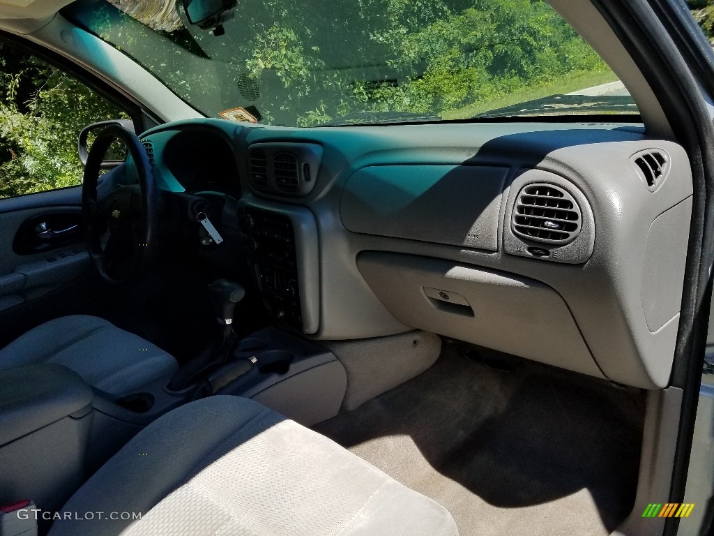 2007 TrailBlazer LS 4x4 - Silverstone Metallic / Light Gray photo #12
