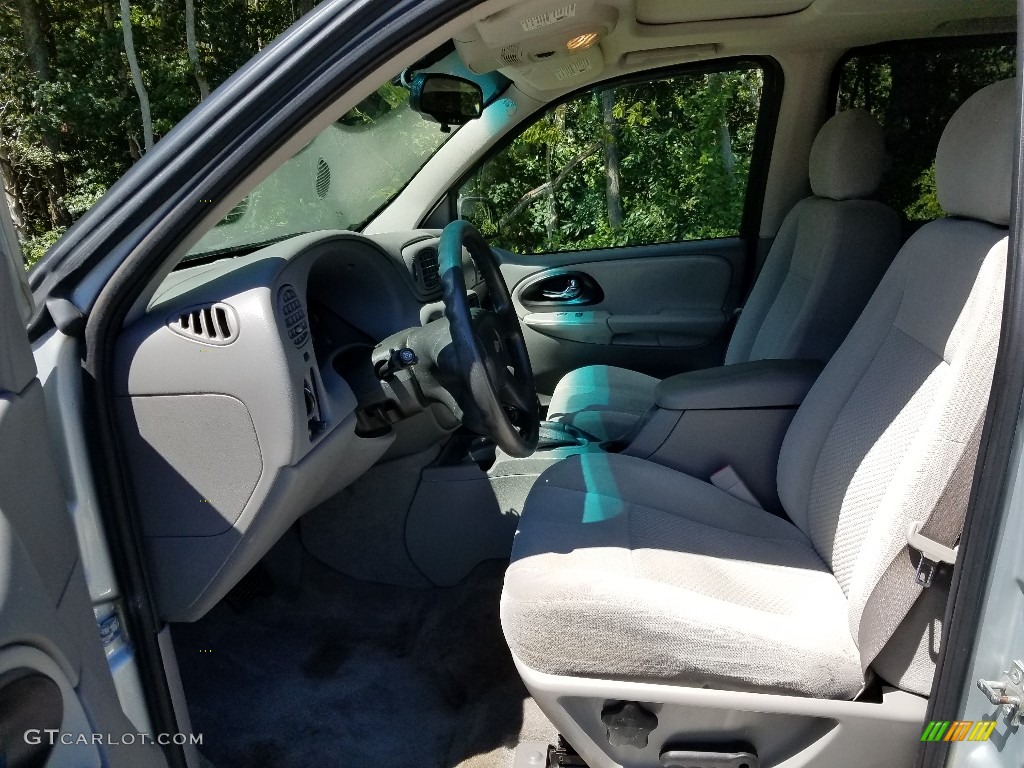 2007 TrailBlazer LS 4x4 - Silverstone Metallic / Light Gray photo #16