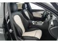 Platinum White Pearl/Black Interior Photo for 2018 Mercedes-Benz C #128381773