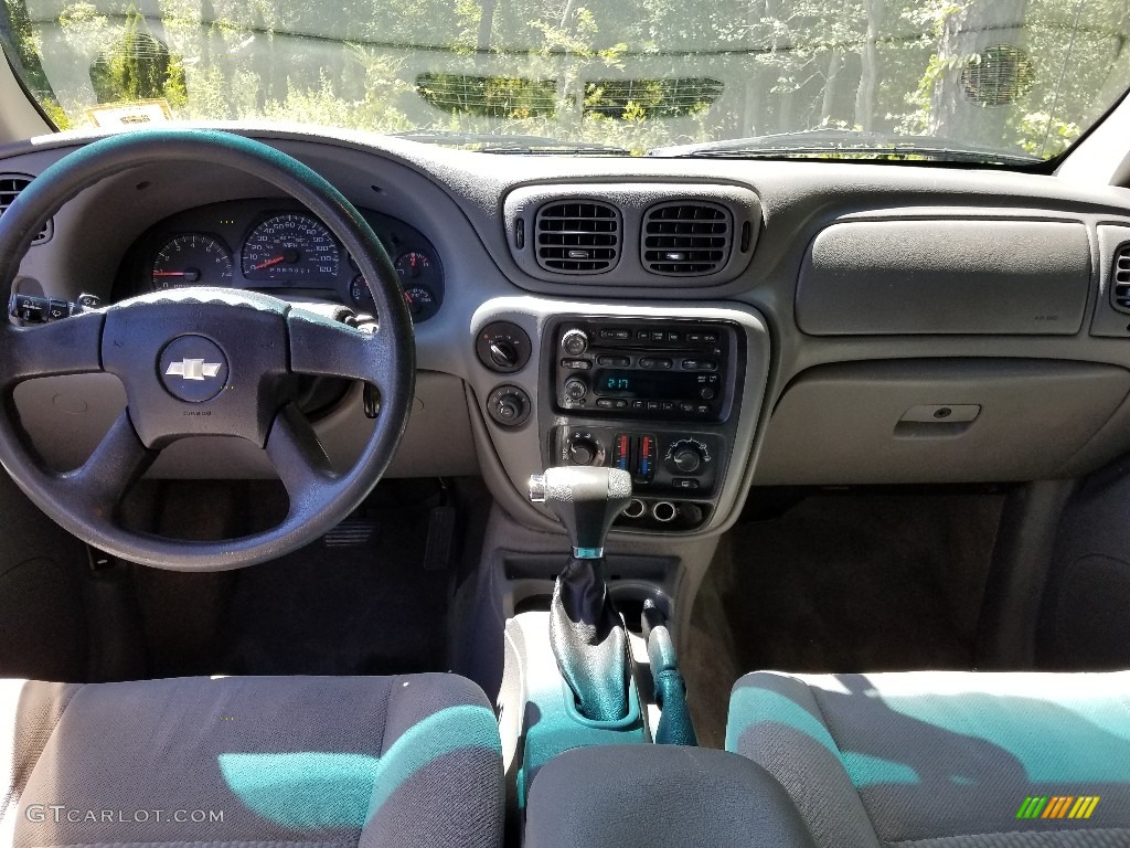 2007 TrailBlazer LS 4x4 - Silverstone Metallic / Light Gray photo #22