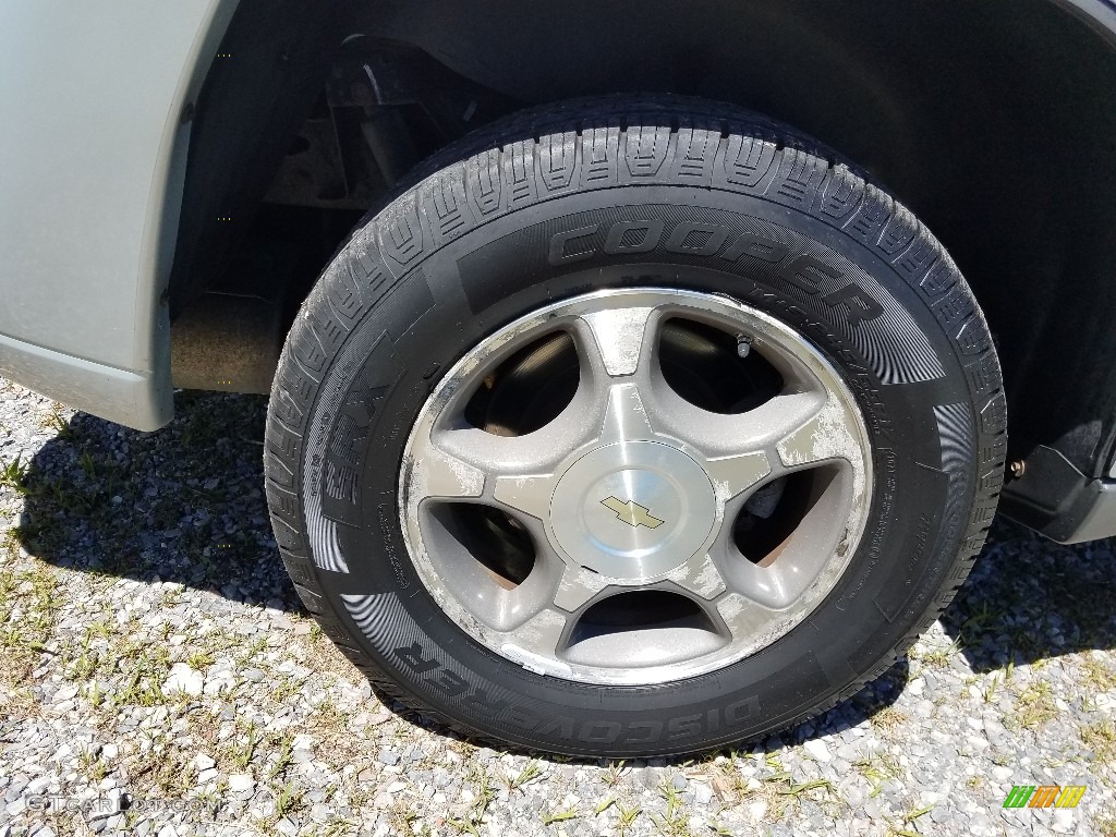 2007 TrailBlazer LS 4x4 - Silverstone Metallic / Light Gray photo #30