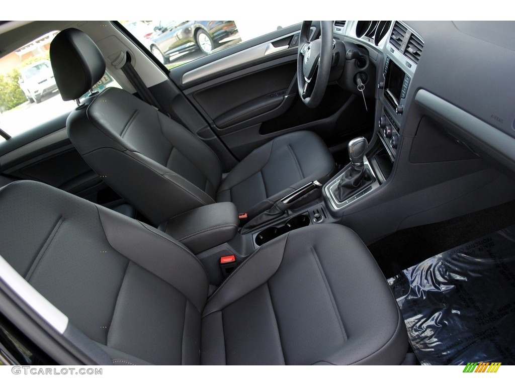 2015 Golf 4 Door 1.8T S - Black / Black photo #18
