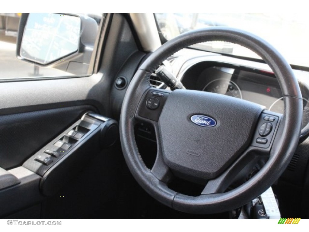 2009 Explorer XLT - Brilliant Silver Metallic / Black photo #24