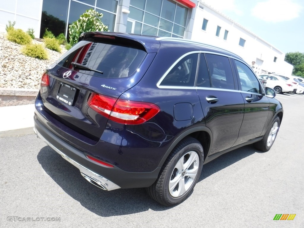 2018 GLC 300 4Matic - Lunar Blue Metallic / Silk Beige/Espresso Brown photo #10