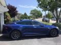 2016 Deep Blue Metallic Tesla Model S 60  photo #12