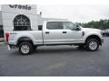 2018 Ingot Silver Ford F250 Super Duty XLT Crew Cab 4x4  photo #12