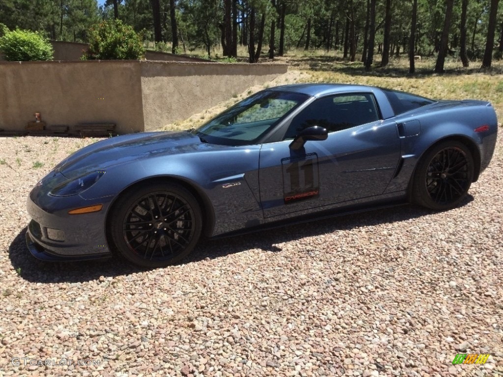 2011 Corvette Z06 Carbon Limited Edition - Jetstream Blue Tintcoat Metallic / Ebony Black photo #1