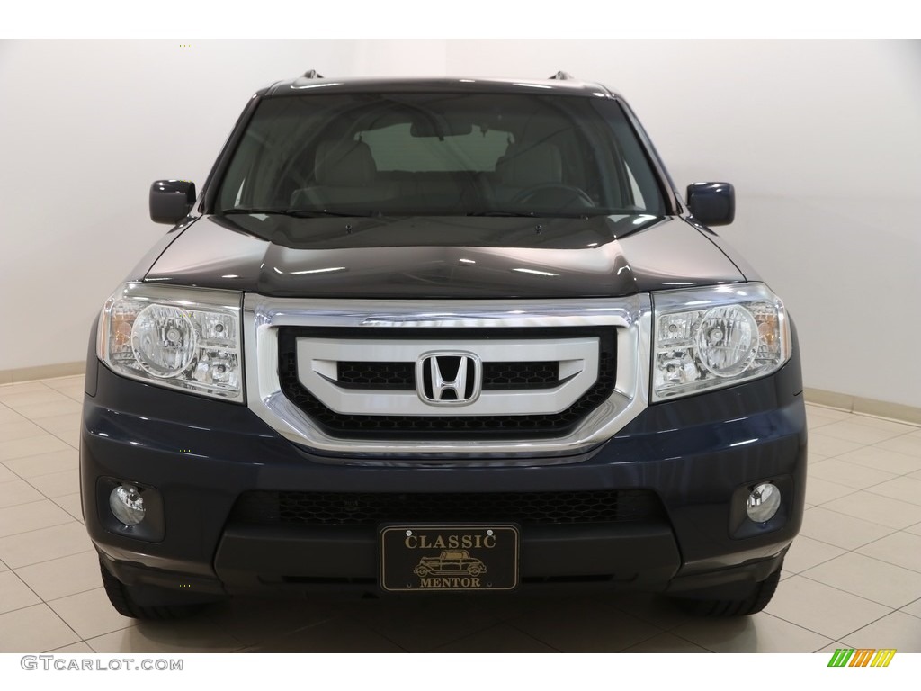 2009 Pilot EX 4WD - Bali Blue Pearl / Gray photo #2