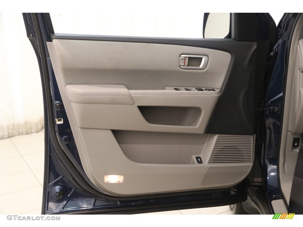 2009 Pilot EX 4WD - Bali Blue Pearl / Gray photo #4