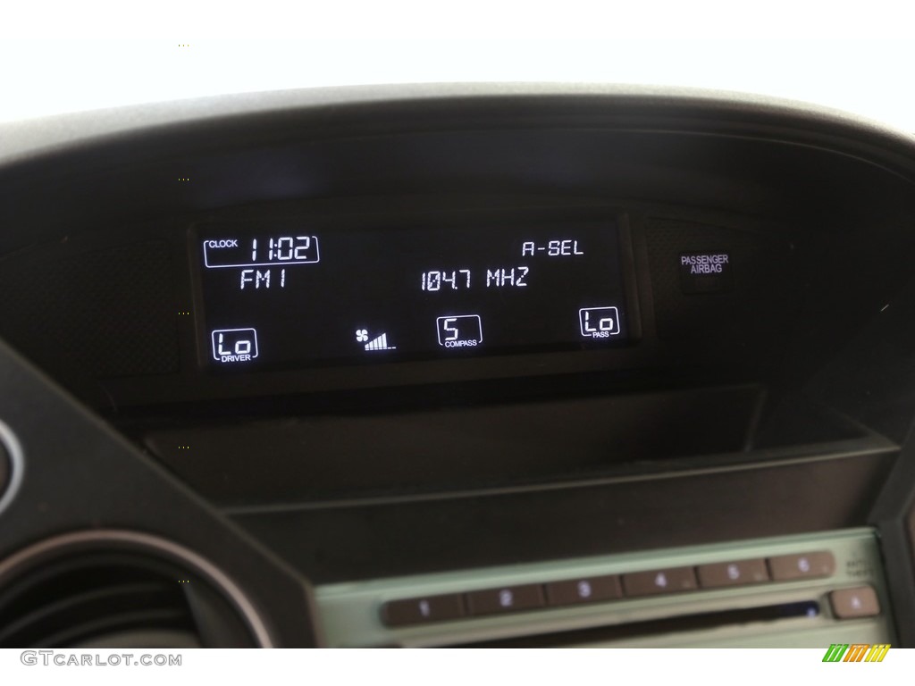 2009 Pilot EX 4WD - Bali Blue Pearl / Gray photo #10