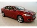 Ruby Red 2014 Ford Fusion Hybrid SE