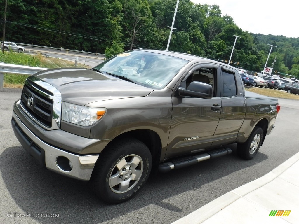 2011 Tundra TRD Double Cab 4x4 - Pyrite Mica / Sand Beige photo #7