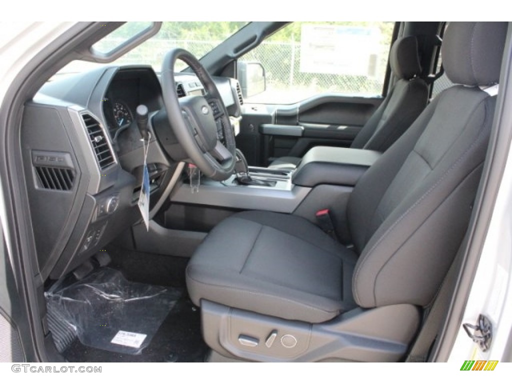 2018 F150 XLT SuperCrew - Ingot Silver / Black photo #15