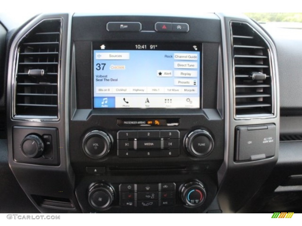 2018 F150 XLT SuperCrew - Ingot Silver / Black photo #18