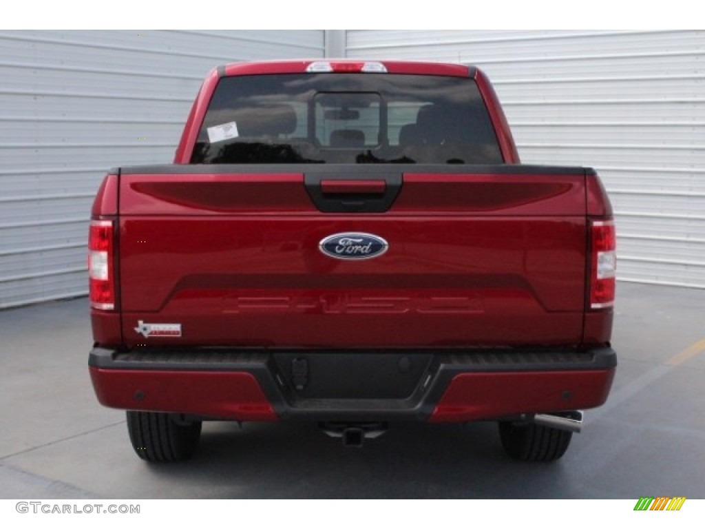 2018 F150 XLT SuperCrew - Ruby Red / Black photo #9