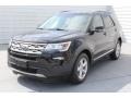 2018 Shadow Black Ford Explorer XLT  photo #3