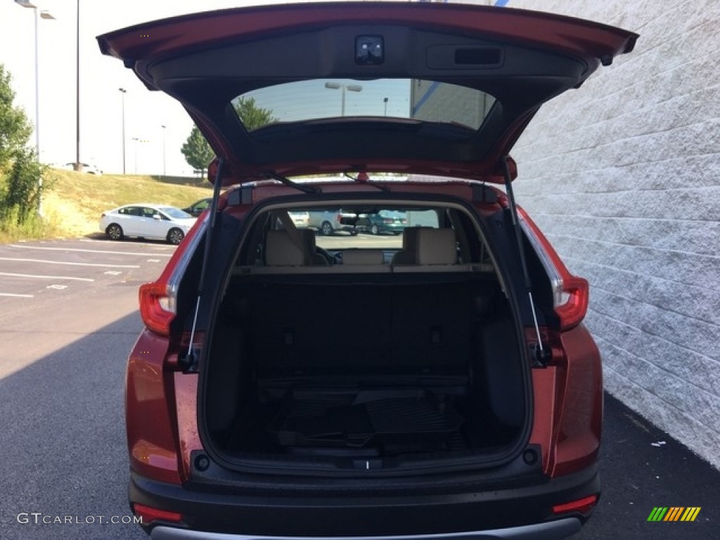 2018 CR-V EX AWD - Molten Lava Pearl / Ivory photo #25
