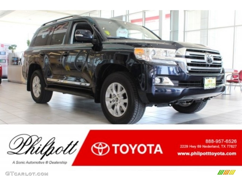 Onyx Blue Pearl Toyota Land Cruiser