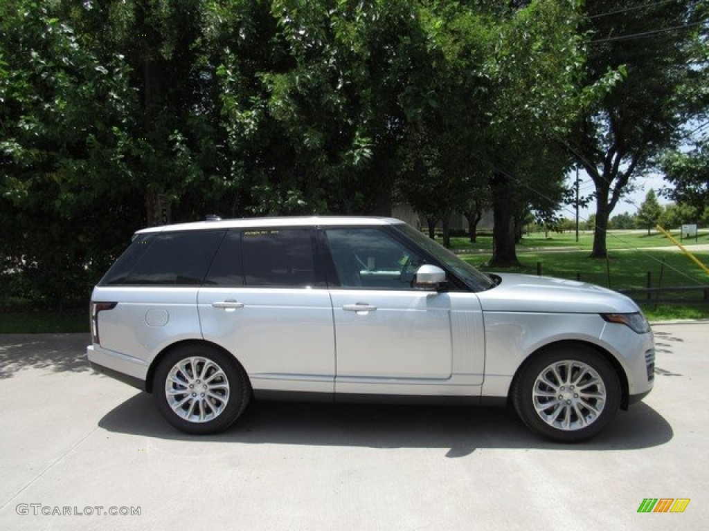 2018 Range Rover HSE - Indus Silver Metallic / Ebony/Ivory photo #6