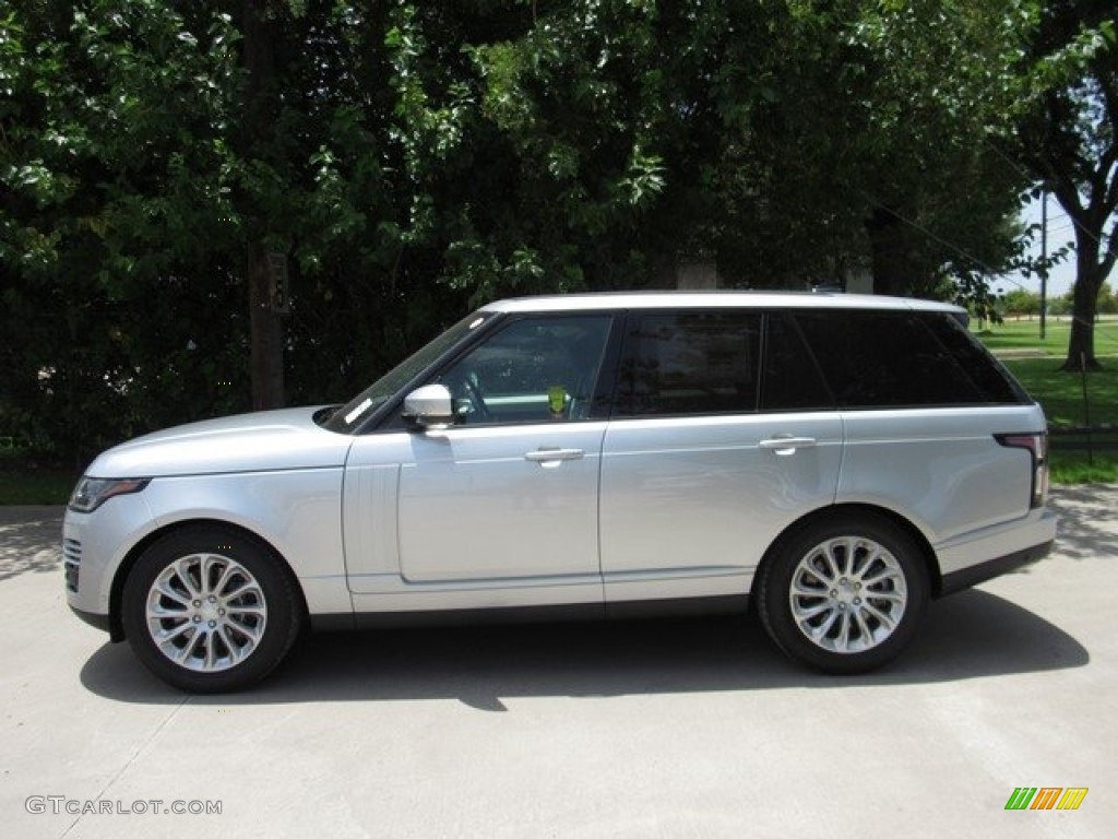 2018 Range Rover HSE - Indus Silver Metallic / Ebony/Ivory photo #11