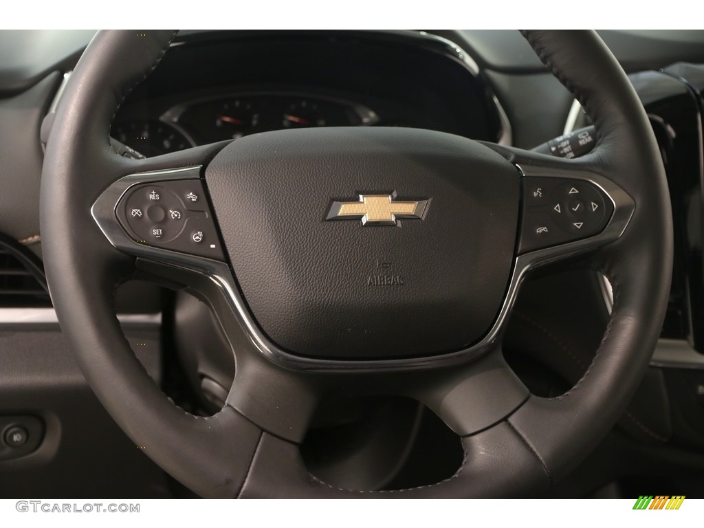 2018 Chevrolet Traverse Premier Jet Black Steering Wheel Photo #128394630