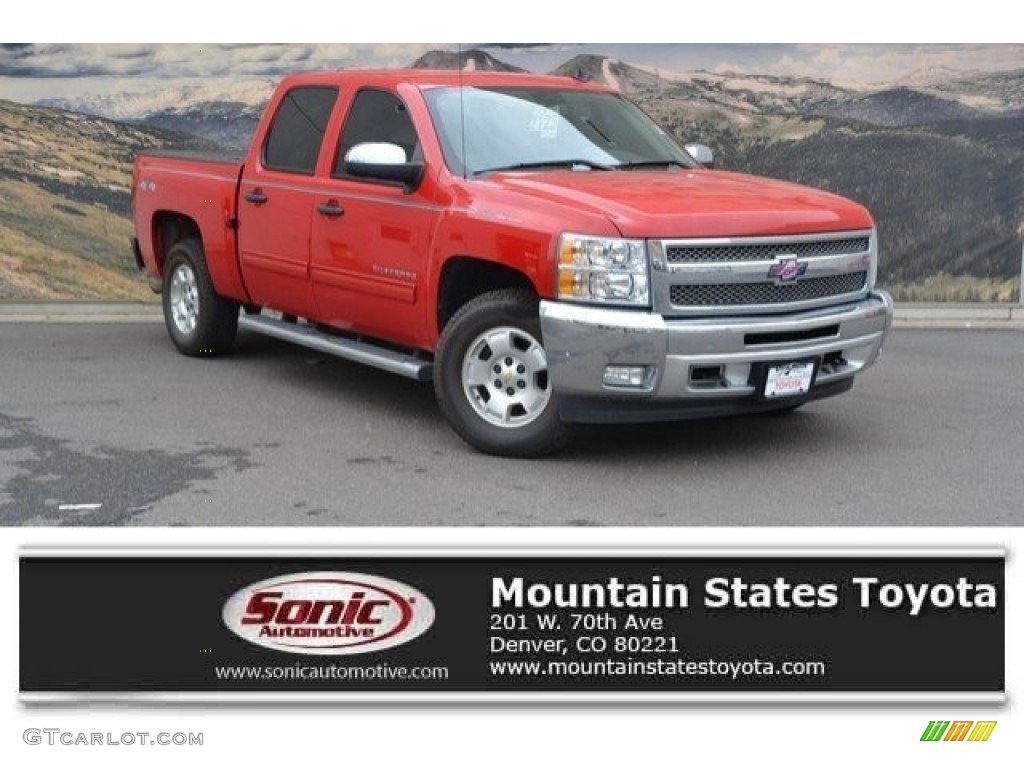 Victory Red Chevrolet Silverado 1500