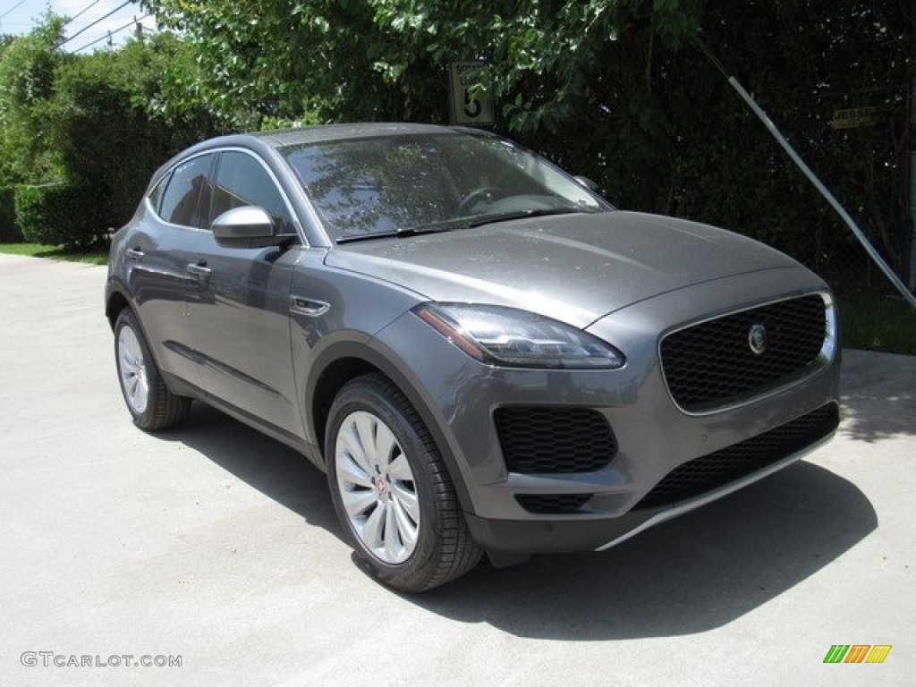 2018 E-PACE SE - Corris Grey Metallic / Ebony/Ebony photo #2