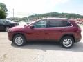 2019 Velvet Red Pearl Jeep Cherokee Latitude 4x4  photo #2