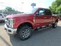 2019 Ruby Red Ford F250 Super Duty XLT Crew Cab 4x4  photo #7