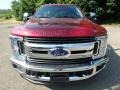 2019 Ruby Red Ford F250 Super Duty XLT Crew Cab 4x4  photo #8