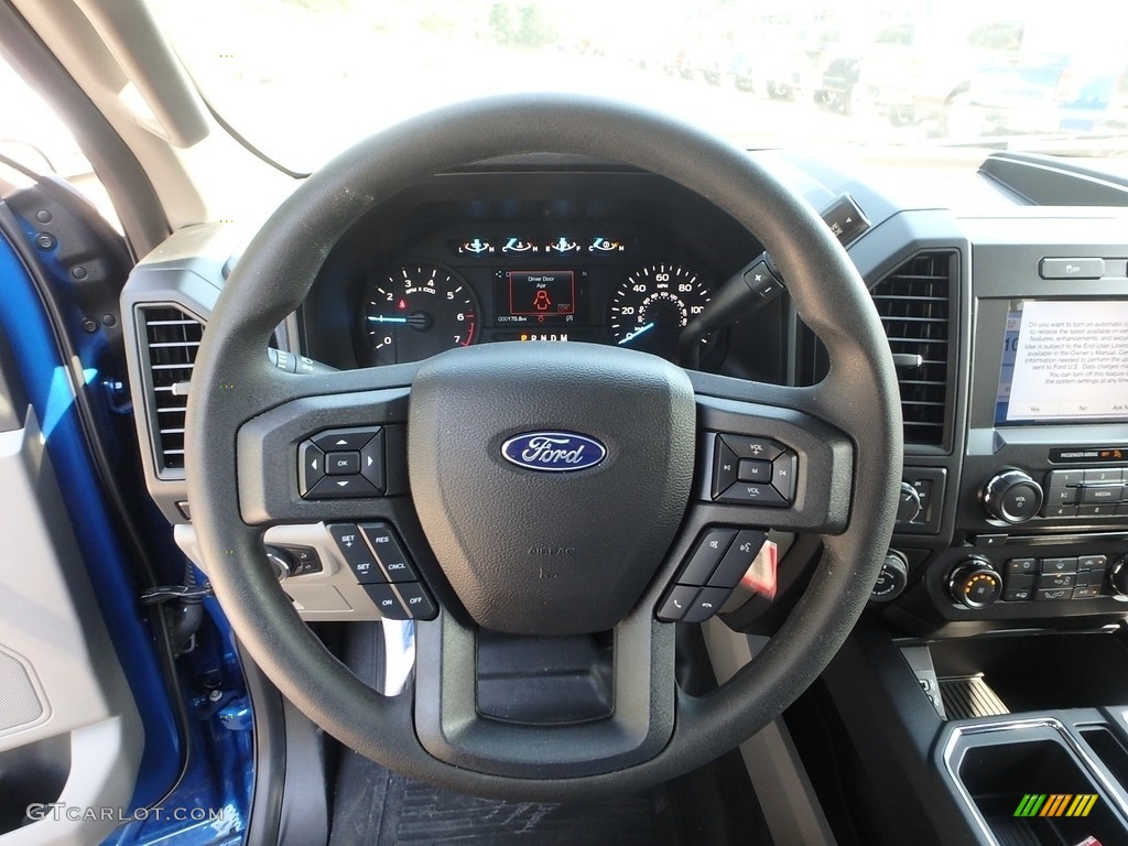 2018 F150 STX SuperCrew 4x4 - Lightning Blue / Earth Gray photo #16