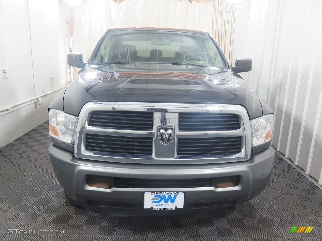 2010 Ram 2500 ST Crew Cab 4x4 - Brilliant Black Crystal Pearl / Dark Slate/Medium Graystone photo #4