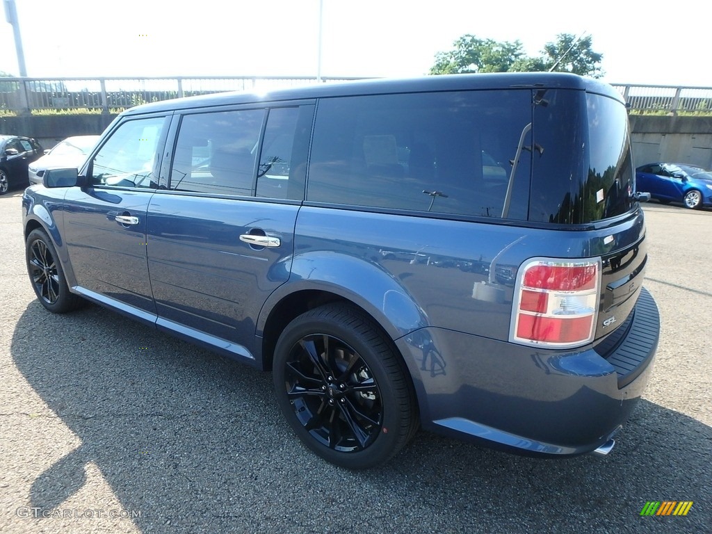 2018 Flex SEL AWD - Blue / Dark Earth Gray/Light Earth Gray photo #6