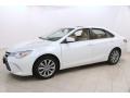 Blizzard Pearl White 2015 Toyota Camry XLE V6 Exterior