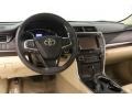 Almond 2015 Toyota Camry XLE V6 Dashboard
