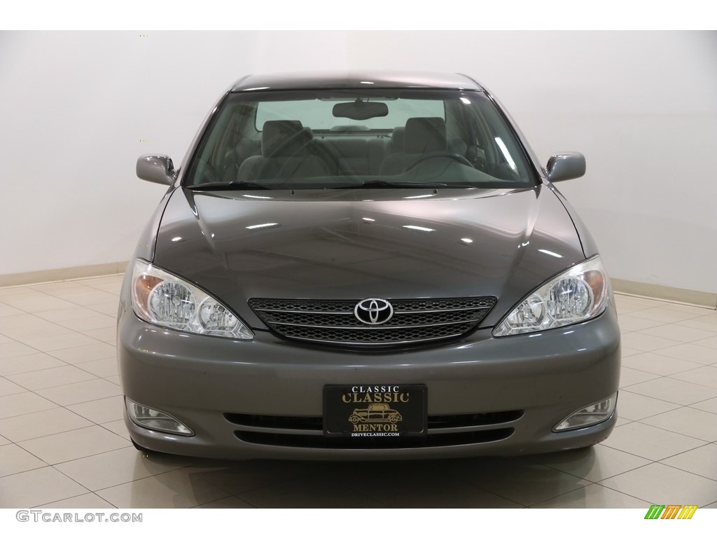 2003 Camry XLE - Phantom Gray Pearl / Stone photo #2