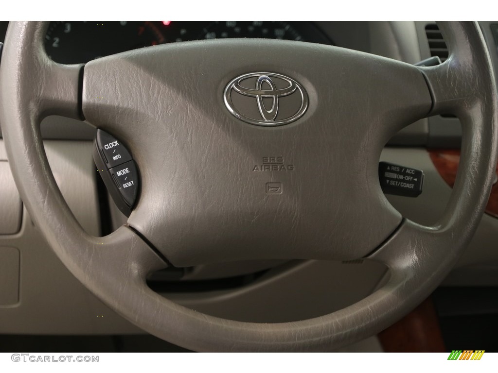 2003 Camry XLE - Phantom Gray Pearl / Stone photo #9