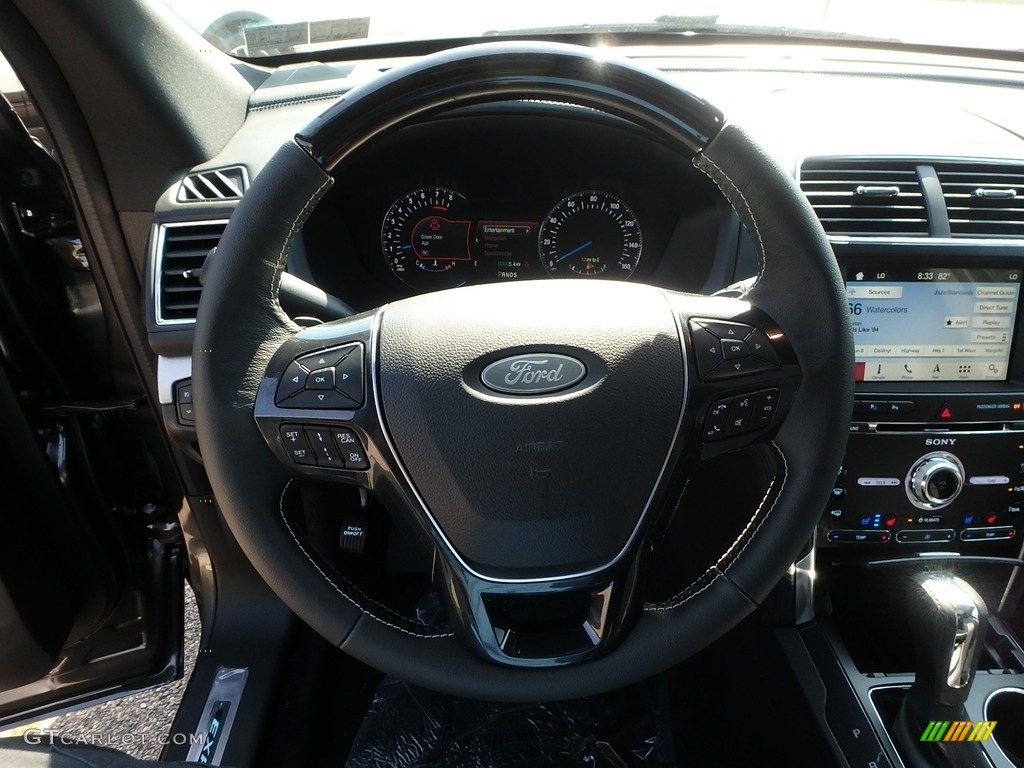 2018 Explorer Platinum 4WD - Magnetic Metallic / Ebony Black photo #16