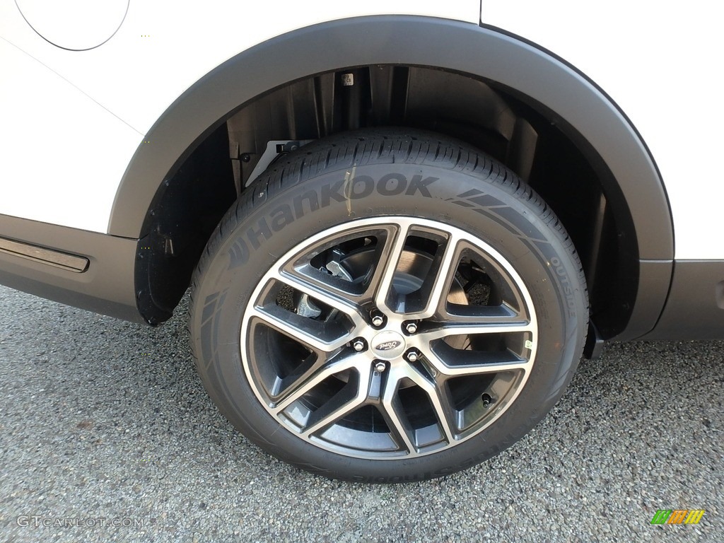 2018 Explorer Sport 4WD - White Platinum / Ebony Black photo #2