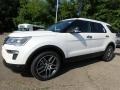 2018 White Platinum Ford Explorer Sport 4WD  photo #7