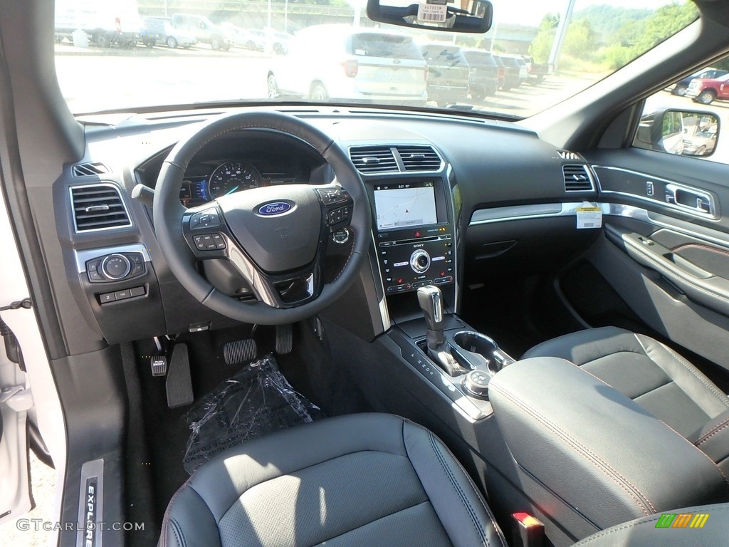 2018 Explorer Sport 4WD - White Platinum / Ebony Black photo #13