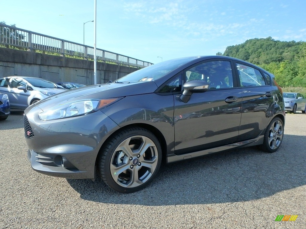 Magnetic 2018 Ford Fiesta ST Hatchback Exterior Photo #128402976