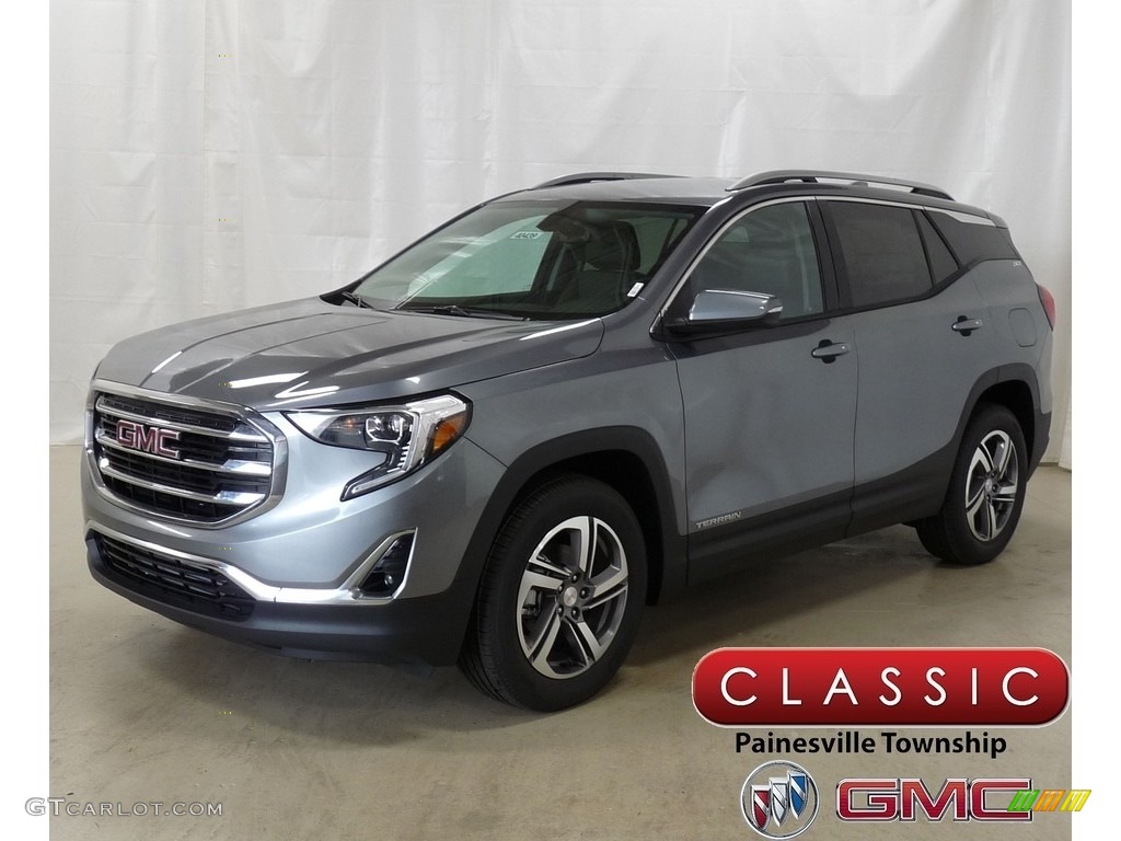 2019 Terrain SLT AWD - Satin Steel Metallic / Jet Black photo #1