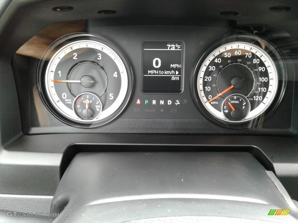 2018 Ram 5500 Tradesman Crew Cab Chassis Gauges Photo #128405551