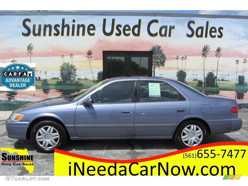 2000 Camry LE - Constellation Blue Pearl / Gray photo #1