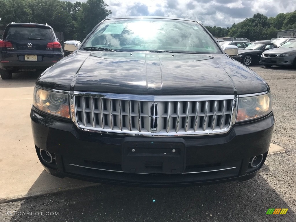 2008 MKZ AWD Sedan - Black / Sand photo #12