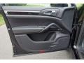 Black 2016 Porsche Cayenne S E-Hybrid Door Panel